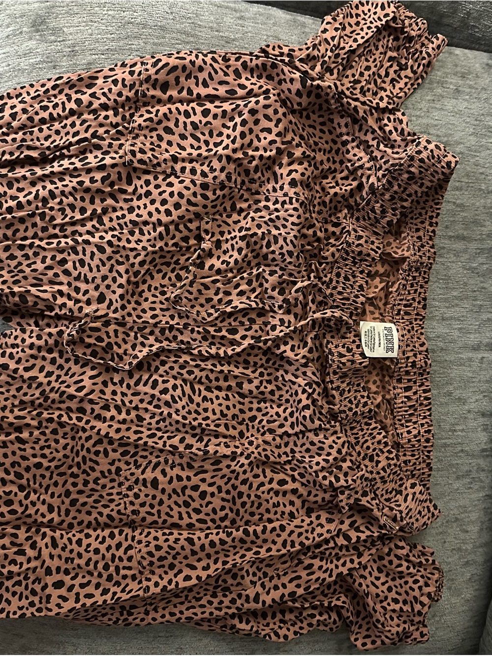 Victorias Secret animal print pants